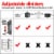 Vdomus Adjustable Pots and Pans Rack for Kitchen, Pan and Pot Lid Holder Black Metal (Black) Perspective: back