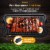 Bruntmor 20 x10 2-In-1 Pre-Seasoned Cast Iron Skillet Roasting Pan & Griddle Pan Perspective: back