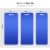 POWRX Yoga Mat Dark Blue 75 x31 x0.6  | Non-Slip Workout Mat for Women Men Home Fitness Perspective: back