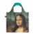 LOQI Museum Leonardo Da Vinci's Mona Lisa Reusable Shopping Bag Perspective: back