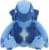 Pokemon Center Original 565 Plush Sitting Cuties Pokemon Fit Carracosta Perspective: back