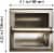 ATAYAL Recessed Toilet Paper Holder, Metal, Easy Installation, Satin Nickel Perspective: back