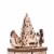 Wood Trick Santa's Carousel 97 Piece Adult Kid Functional 3D Wooden Model Kit Perspective: back