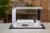 aspara 16-Hole Removable Reservoir Hydroponic Grower - White Perspective: back