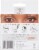 Eyelure London Definition No. 126 Eyelashes with Glue Perspective: back
