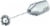 Aerolatte Milk Frother, The Original Steam-Free Frother, Satin Finish Perspective: back