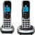 Motorola CD4012 Cordless Telephone - 2 Handsets Perspective: back