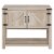 Multipurpose Corner Pantry w/Buffet Server Countertop Surface, Easy To Clean Perspective: back