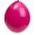 25 Fuchsia Pink Balloons Party Decorations Birthday Wedding Helium Air Plain Perspective: back