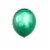 10 pcs 12  Metallic Green Colour Latex balloons birthday party celebrations Plain Perspective: back