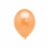 100 pcs 12  Metallic Orange Colour Latex balloons birthday party celebrations Plain Perspective: back