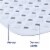 TranquilBeauty White Non-Slip Bath Mat | 88x40cm/35x16in Perspective: back
