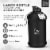 THE GYM KEG Stealth Black 74oz Water Bottle | Half Gallon | Carry Handle Perspective: back