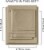 CGK Linens 21 Inch Extra Deep Pocket 4 Piece Microfiber Sheet Set - King - Beige Perspective: back