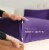 CGK Unlimited Deep Pocket 14 - 16 Inch Microfiber Fitted Sheet - King - Purple Perspective: back