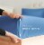 CGK Linens Deep Pocket 14 - 16 Inch Microfiber Fitted Sheet - Twin - Denim Blue Perspective: back