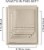 CGK Unlimited 6 Piece Microfiber Solid Sheet Set - California King - Cream Perspective: back