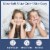 CGK Linens Kids 4 Piece Microfiber Sheet Set - Full - Multicolor Hearts Perspective: back