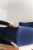 CGK Linens 21 Inch 400 Thread Count 100% Cotton Full Size Fitted Sheet - Navy Blue Perspective: back