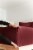 CGK Linens 21 Inch 400 Thread Count 100% Cotton Queen Size Fitted Sheet - Burgundy Perspective: back