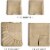 CGK Unlimited 4 Piece Deep Pocket Microfiber (Heathered) Sheet Set - Cal King-Heathered Tan Perspective: back