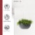Ecopots Indoor/Outdoor Round Hanging Brussels Planter, Dark Grey 10.5 Perspective: back
