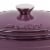 BergHOFF Neo 5qt Cast Iron Oval Casserole Dish - Purple Perspective: back