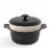 BergHOFF Ron 10-Inch Cast Iron Dutch Oven 4.4Qt., Black Perspective: back