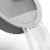 BergHOFF Leo 12.5-Inch Non-stick Wok 6.2Qt., Gray, Glass Lid Perspective: back