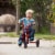 Winther Medium Viking Tricycle - Red Perspective: back