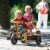 Winther Circleline School Bus Tricycle - Yellow Perspective: back