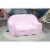 Delsit Toddler Couch 2 in 1 Flip Open Kid Size Foam Sofa Lounger, Pink Polka Dot Perspective: back