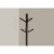 Ergode COAT RACK - 69 H / ESPRESSO WOOD CONTEMPORARY STYLE Perspective: back