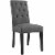 Ergode Confer Dining Side Chair Fabric Set of 2 - Gray Perspective: back