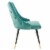 Ergode Adorn Tufted Performance Velvet Dining Side Chair - Teal Perspective: back