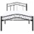 Ergode Townhouse Twin Bed - Black Perspective: back