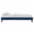 Ergode Reign Full Performance Velvet Platform Bed Frame - Navy Perspective: back