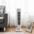 Fantask 35W 28''Oscillating Tower Fan 3 Wind Speed Quiet Bladeless Cooling Room Perspective: back