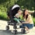 Costway Folding Lightweight Baby Toddler Umbrella Travel Stroller w/ Storage Basket Perspective: back