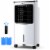 Costway Portable Cooler Fan Filter Humidify Anion W/ Remote Control Perspective: back