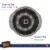 Fluted Cake Pan 9.75 , Nonstick for Bundt Cake Pan, Easy Release Dishwasher Safe Perspective: back