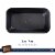 Nonstick Loaf Pan for Baking Bread 9 x 6 , Thick Carbon Steel Meatloaf Bread Pan Perspective: back
