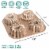 Bundt Cake Pan, Perfect for Bundt Cakes, Die Cast Aluminum, Cake Pan - (4Mini Joys) Perspective: back