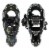 Outbound Lightweight 19 In Aluminum Snowshoes Kit with Poles & Carrying Tote Bag Perspective: back