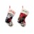 Glitzhome Set of Two Hooked Stocking, Cat & Dog Perspective: back