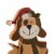 Glitzhome Wooden/Metal Cat & Dog Stocking Holder with class design Perspective: back