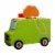 Glitzhome Wooden Mexico Taco Truck Decorative Birdhouse Perspective: back