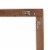 Glitzhome Wooden Window Frame with Artificial Chrysanthemum Wreath Perspective: back