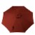 Glitzhome Aluminium Self Tilt Market Patio Umbrella - Wine Red Perspective: back