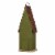 Glitzhome Hanging Distressed Wooden Garden Birdhouse - Green Perspective: back